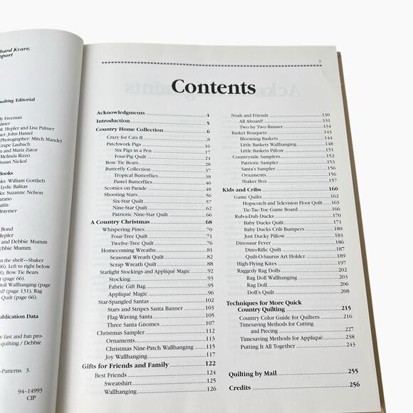 Vintage Hardback More Quick Country Quilting Mumm 1994 60 New Creative Projects - Picture 9 of 16